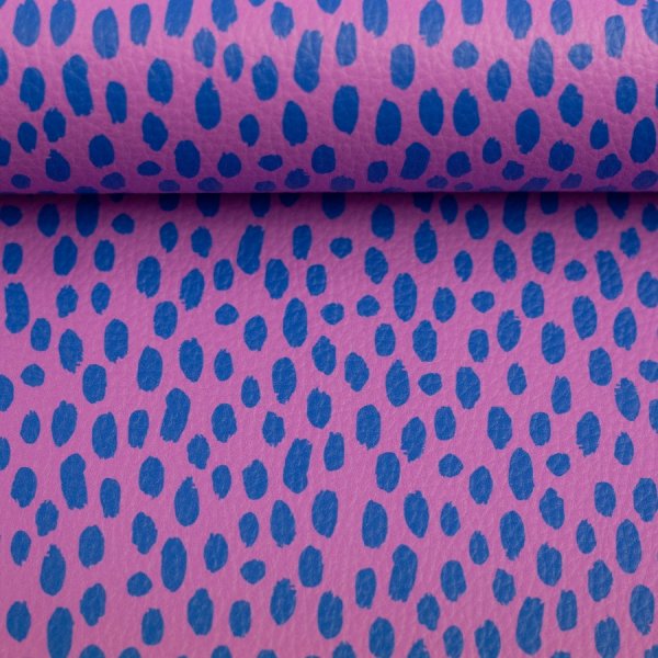 Kunstleder - Brush & Wild - Brush - lila/blau - Swafing by Cherry Picking