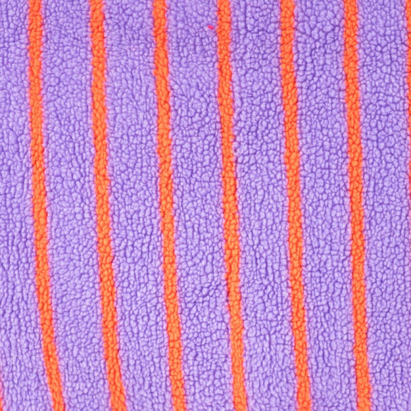 Teddy Plüsch - Lulu Stripes - lila/orange