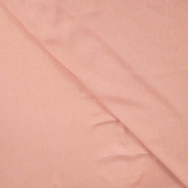Viskose Crincle - uni - dusty salmon