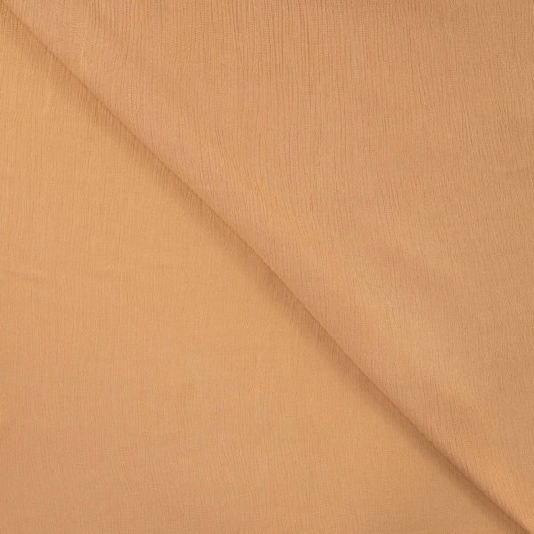 Viskose Crincle - uni - caramel