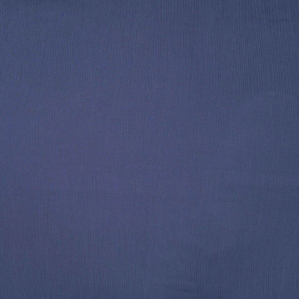 Viskose Crincle - uni - denim