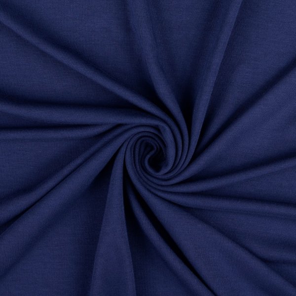 Heavy Viskosejersey - uni - marine