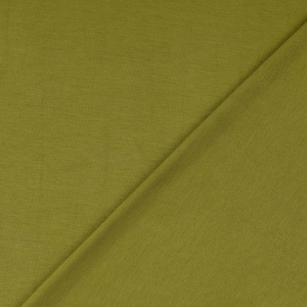 Heavy Viskosejersey - uni - olive
