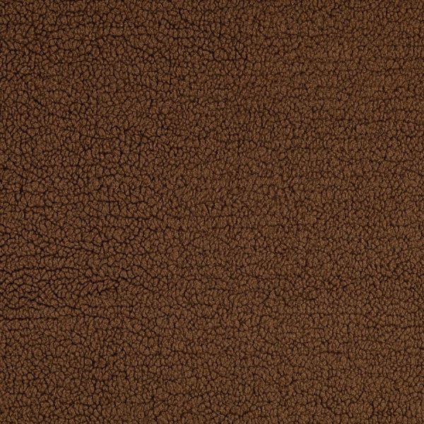 RESTSTÜCK 0,50m !!! - Doubleface - Wildlederimitat mit Teddyplüschabseite - braun