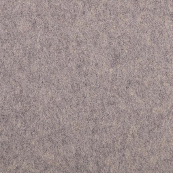 Wollfleece - uni - grau