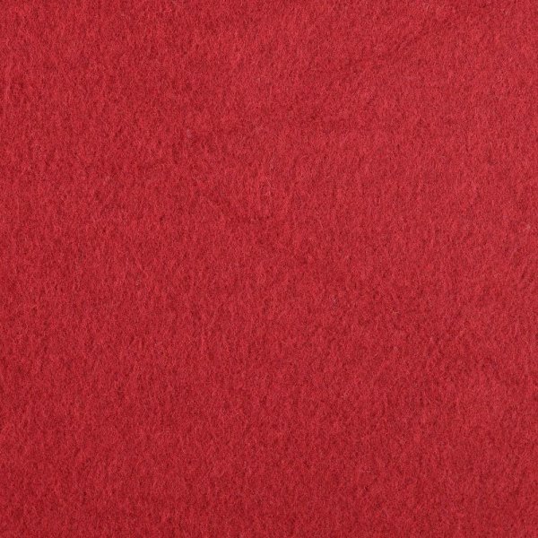 Wollfleece - uni - bordeaux