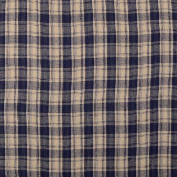 Doubleface Musselin - Rustic Check and Stripes - jeans