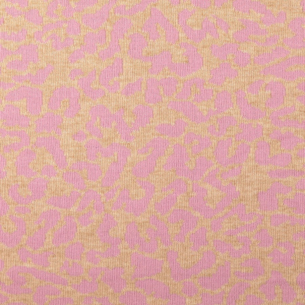 Viskosestrick - Iven Leo - rosa/sand