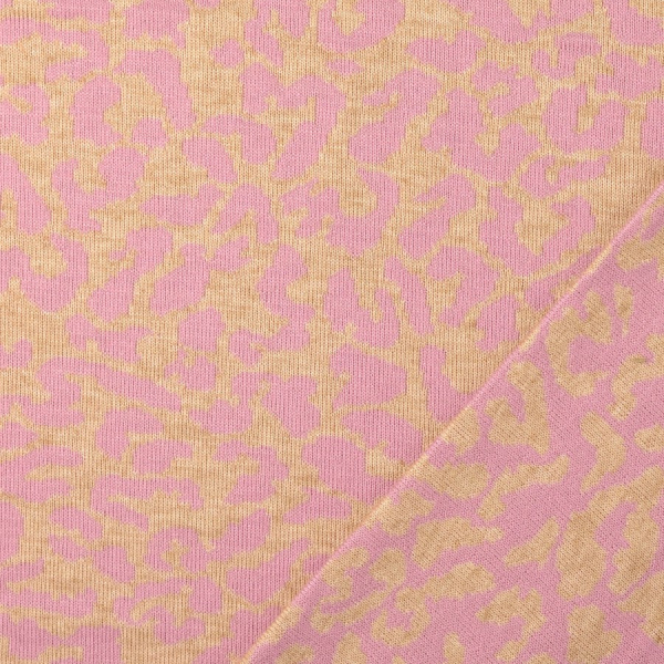 Viskosestrick - Iven Leo - rosa/sand