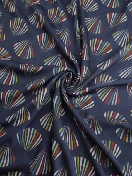 Viskose Twill mit LENZING™ ECOVERO™ Fasern - Fanny - indigo night - Mind the Maker