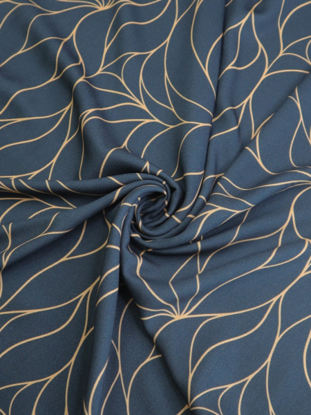 RESTSTÜCK 1,50m !!! - Viskose Twill mit LENZING™ ECOVERO™ Fasern - Serena - storm - Mind the Maker