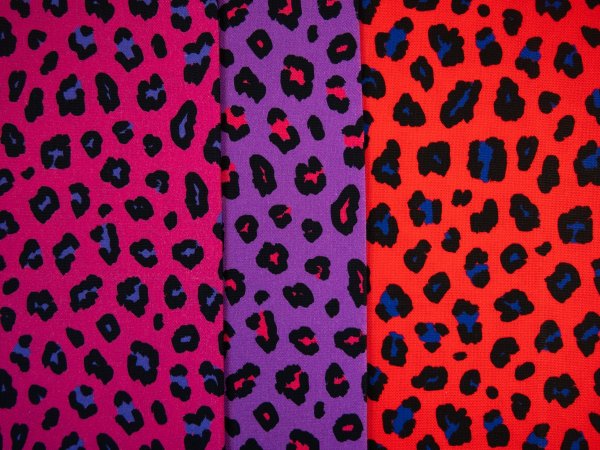 Canvas - Abby Leo - lila/pink/schwarz - Swafing