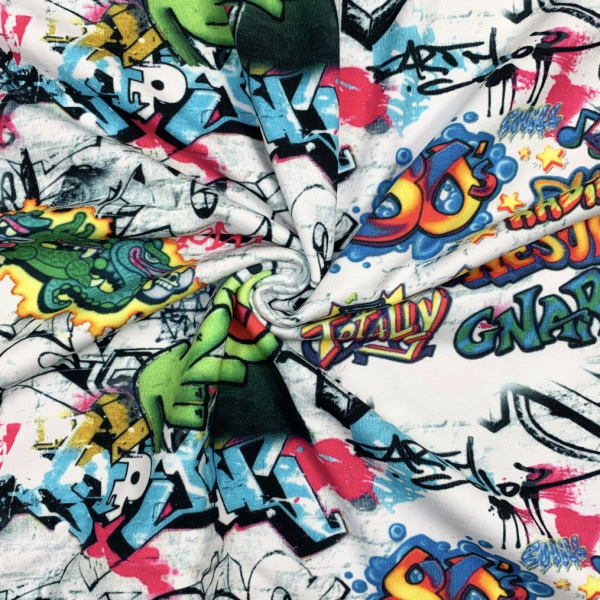 Jersey - Graffiti - bunt
