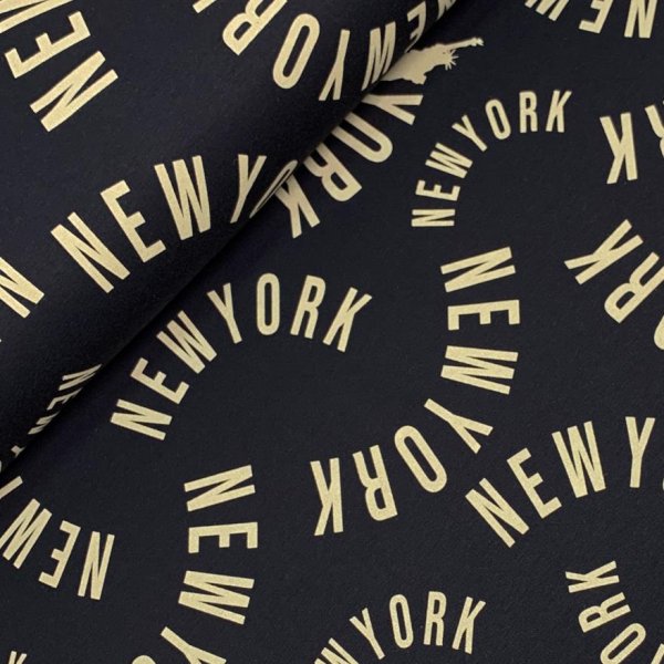 Bio Sweat - angerauht - New York - schwarz