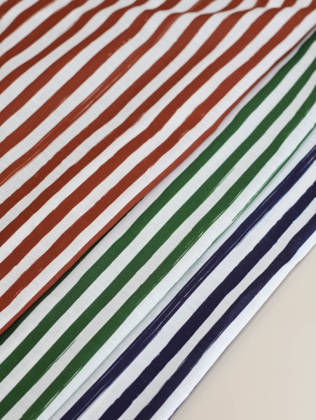 Baumwoll Leinen - Lined up - verdant green - Mind the Maker
