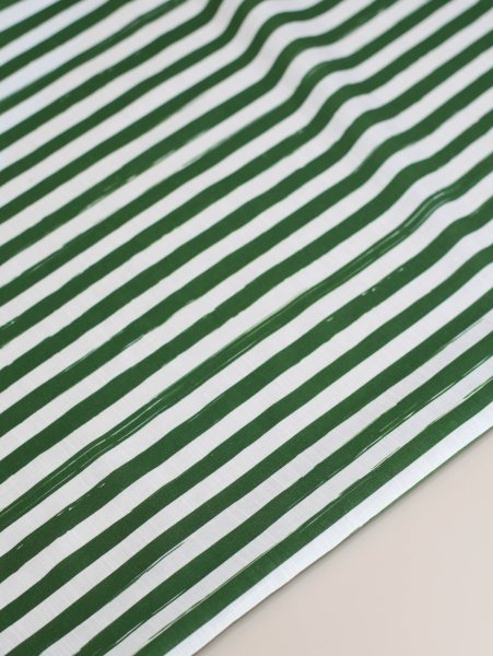 Baumwoll Leinen - Lined up - verdant green - Mind the Maker