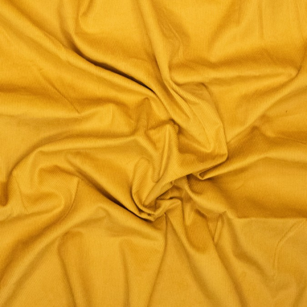Cord - uni - senfgelb - Fibremood No. 40