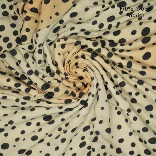 Modal Webware - Dots - beige/black - Fibremood Spezial No. 4
