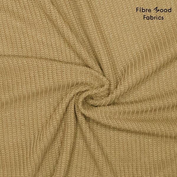 Grobstrick - beige/gold glitzer - Fibremood No. 36