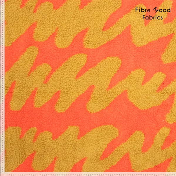 Teddyplüsch - Weave - orange/karamel - Fibremood Special No. 5