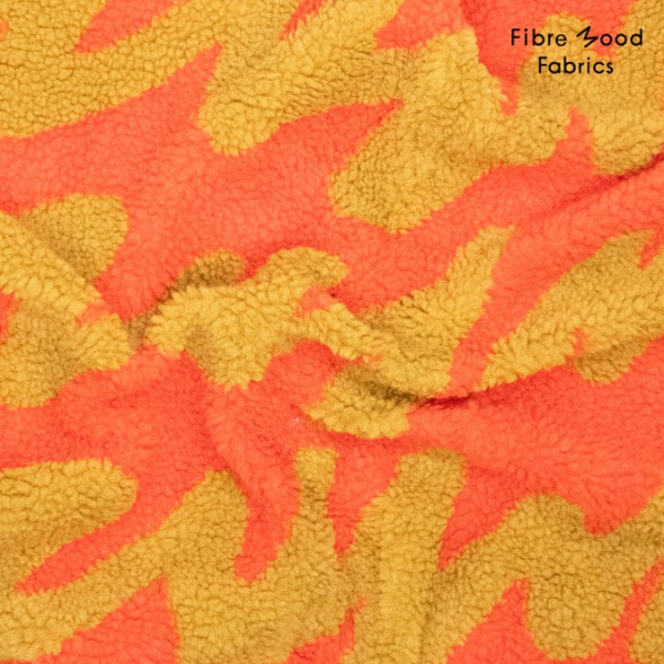 Teddyplüsch - Weave - orange/karamel - Fibremood Special No. 5