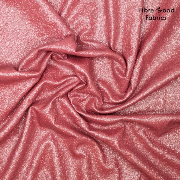 Folienstoff - crackle brushed - bordeaux - Fibremood No. 36