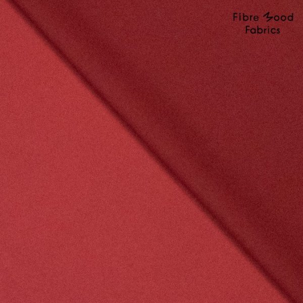 Satinstretch - uni - dark red - Fibremood No. 39