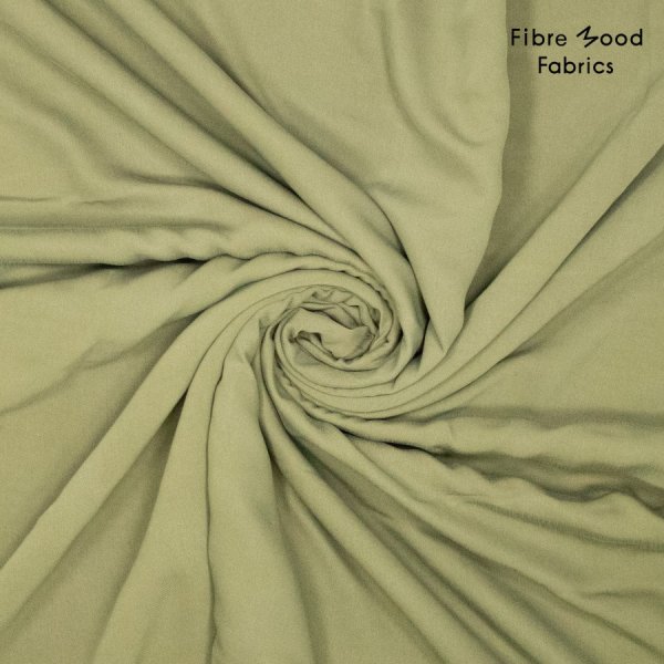Viskose - Tencel finished - khaki - Fibremood No. 36