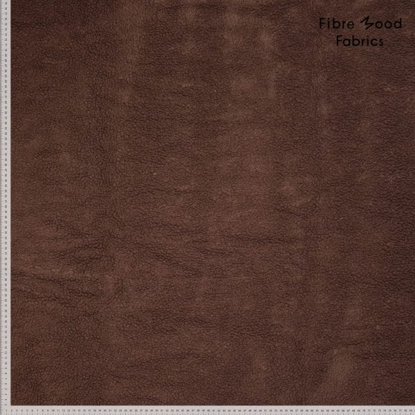 Teddyplüsch - uni - bordeaux - Fibremood Spezial No. 4