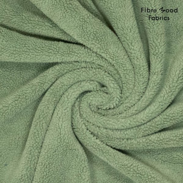 Teddyplüsch - uni - green - Fibremood Spezial No. 4