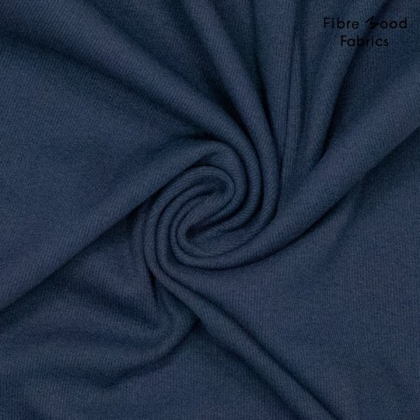 RESTSTÜCK 0,90m !!! - Sweat - jogging brush - dark blue - Fibremood No. 35