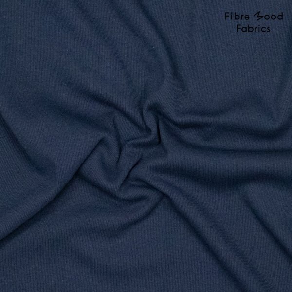 RESTSTÜCK 0,90m !!! - Sweat - jogging brush - dark blue - Fibremood No. 35