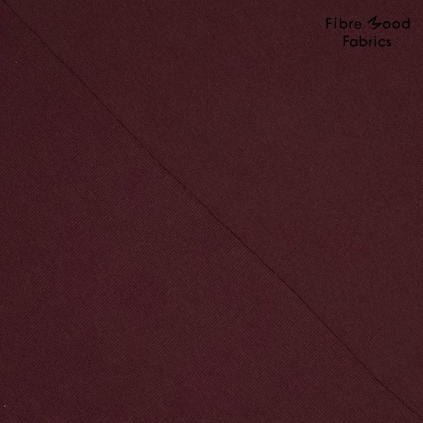 Bündchen Schlauch - Feinripp - dark brown - Fibremood Spezial No. 4