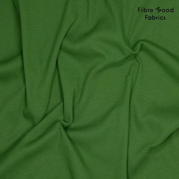 Bündchen Schlauch - Feinripp - green - Fibremood No. 35