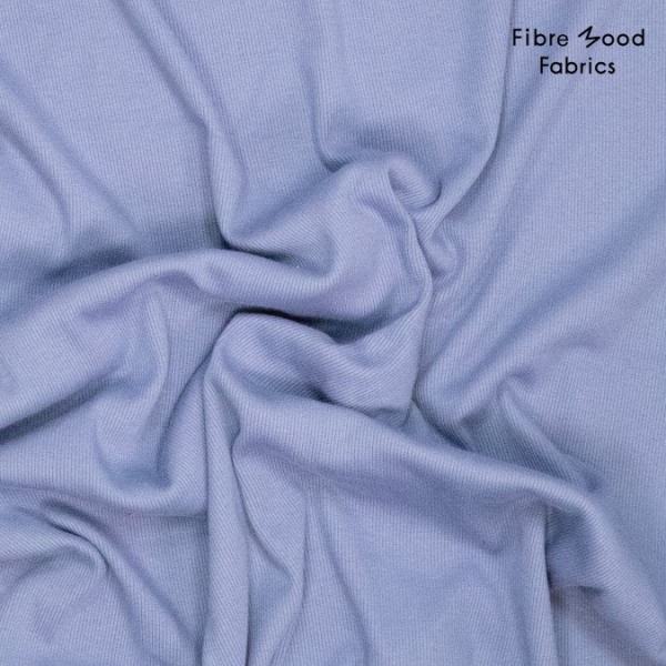 Bündchen Schlauch - Feinripp - blue - Fibremood No. 40