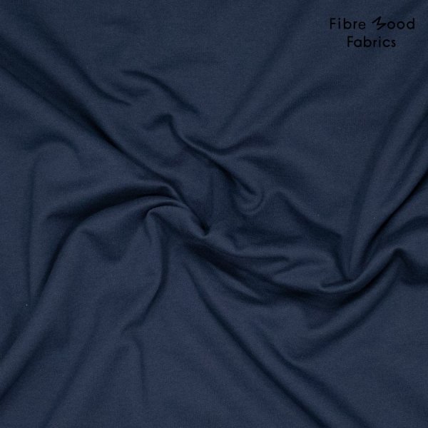 Bündchen Schlauch - Feinripp - dark blue - Fibremood No. 35