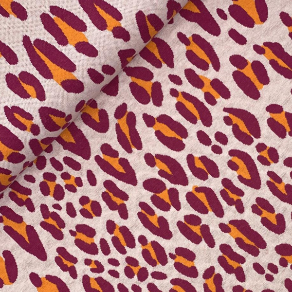 RESTSTÜCK 1,30m !!! - Bio Jacquard - Safari - Col. 2 - Easy Going - Hamburger Liebe - Albstoffe
