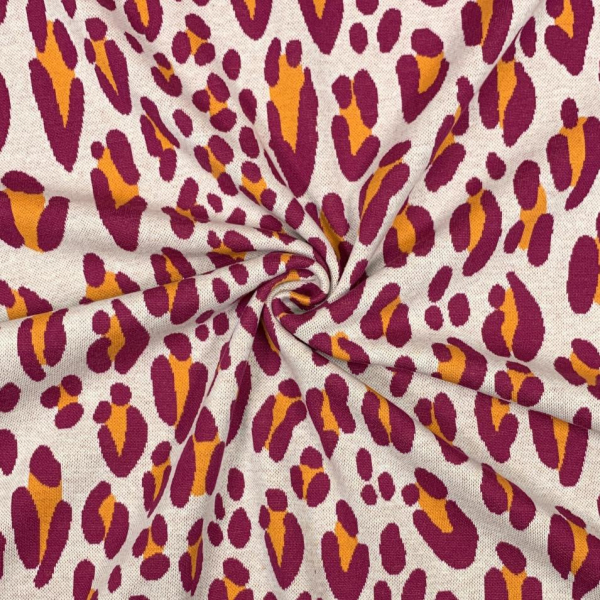 RESTSTÜCK 0,50m !!! - Bio Jacquard - Safari - Col. 2 - Easy Going - Hamburger Liebe - Albstoffe