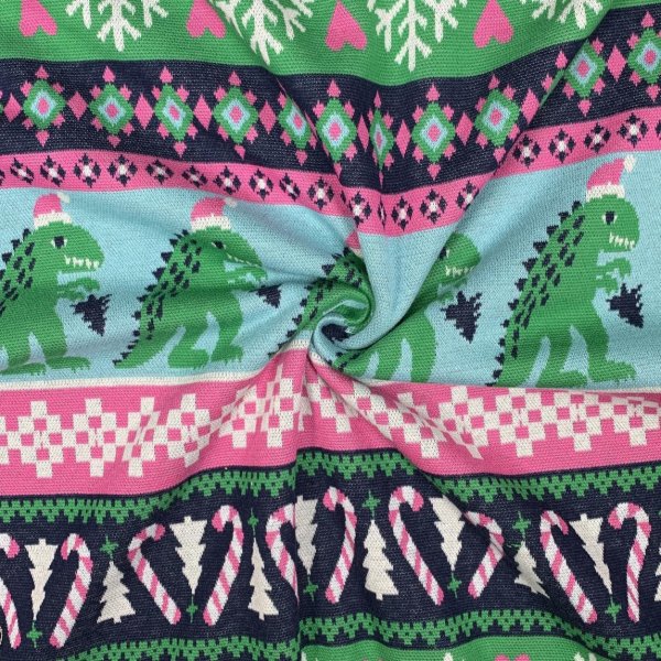 Bio Jacquard - Knitty REXmas - Col. 1 green - REXmas - Hamburger Liebe - Albstoffe