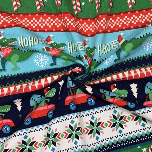 RESTSTÜCK 1,10m !!! - Bio Jersey - Happy REXmas - Col. 02 - green - REXmas - Hamburger Liebe - Albstoffe