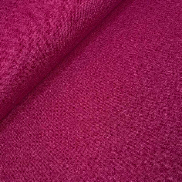 Viskose Strick Jersey - Merino Touch - uni - cyclam