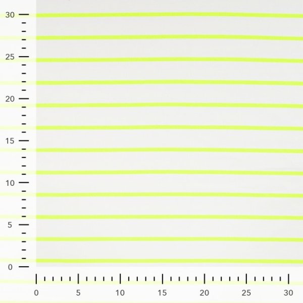 French Terry - Neon Stripes - neon yellow/white