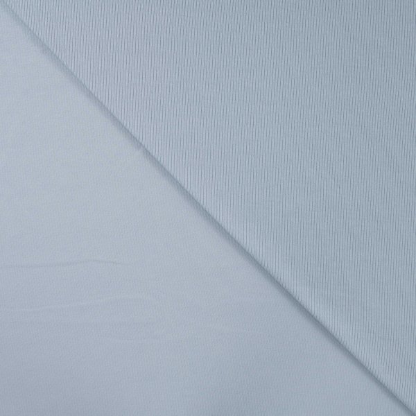Rib Jersey - Soft - dusty blue