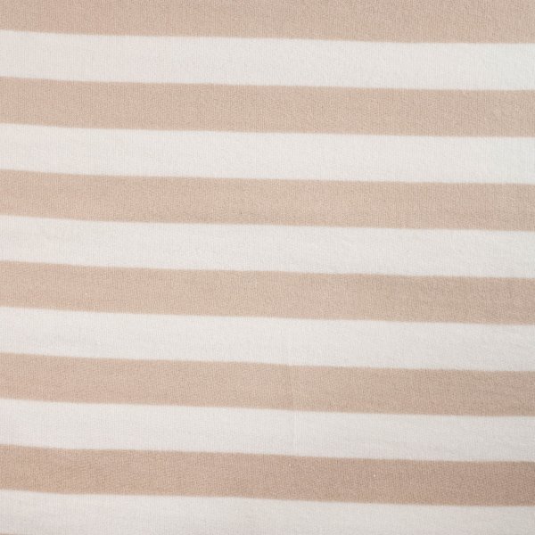 Baumwoll Frottee Terry - Balance Stripes - sand