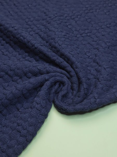 Bio Baumwoll Strick - Ivy - indigo night - Mind the Maker