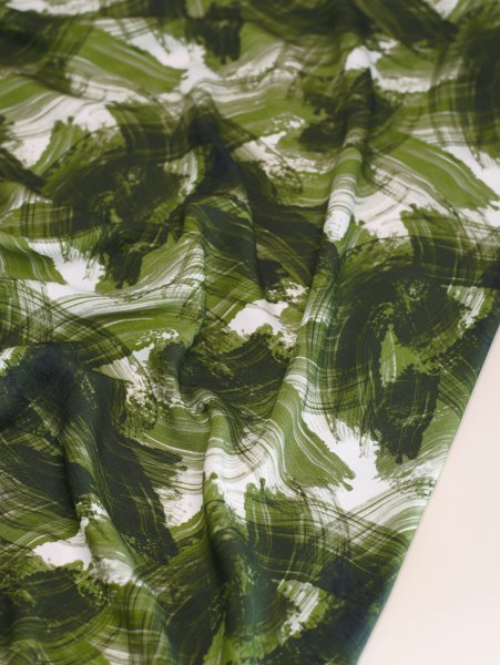 Viskose mit LENZING™ ECOVERO™ Fasern - Bea Brush - tea green - meetMilk