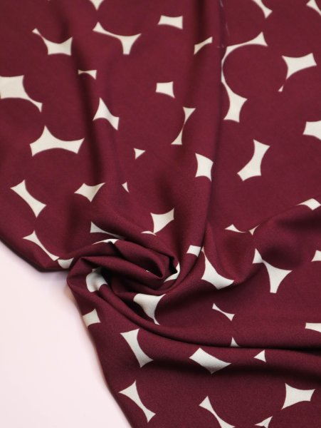 Viskose mit LENZING™ ECOVERO™ Fasern - Dotty - pinot - MeetMilk