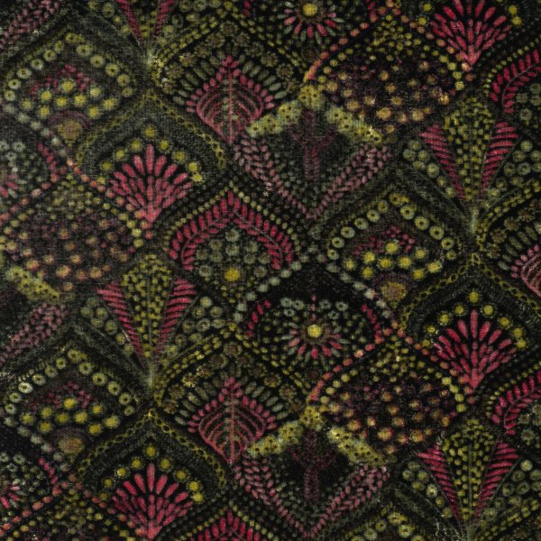 Samt Velour Stretch - Maide - lime