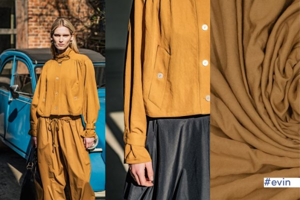 Viskose Twill - uni - brown - Fibremood No. 38