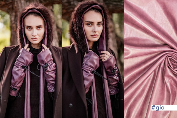 Kunstleder - vegan - mauve - Fibremood Special No. 5